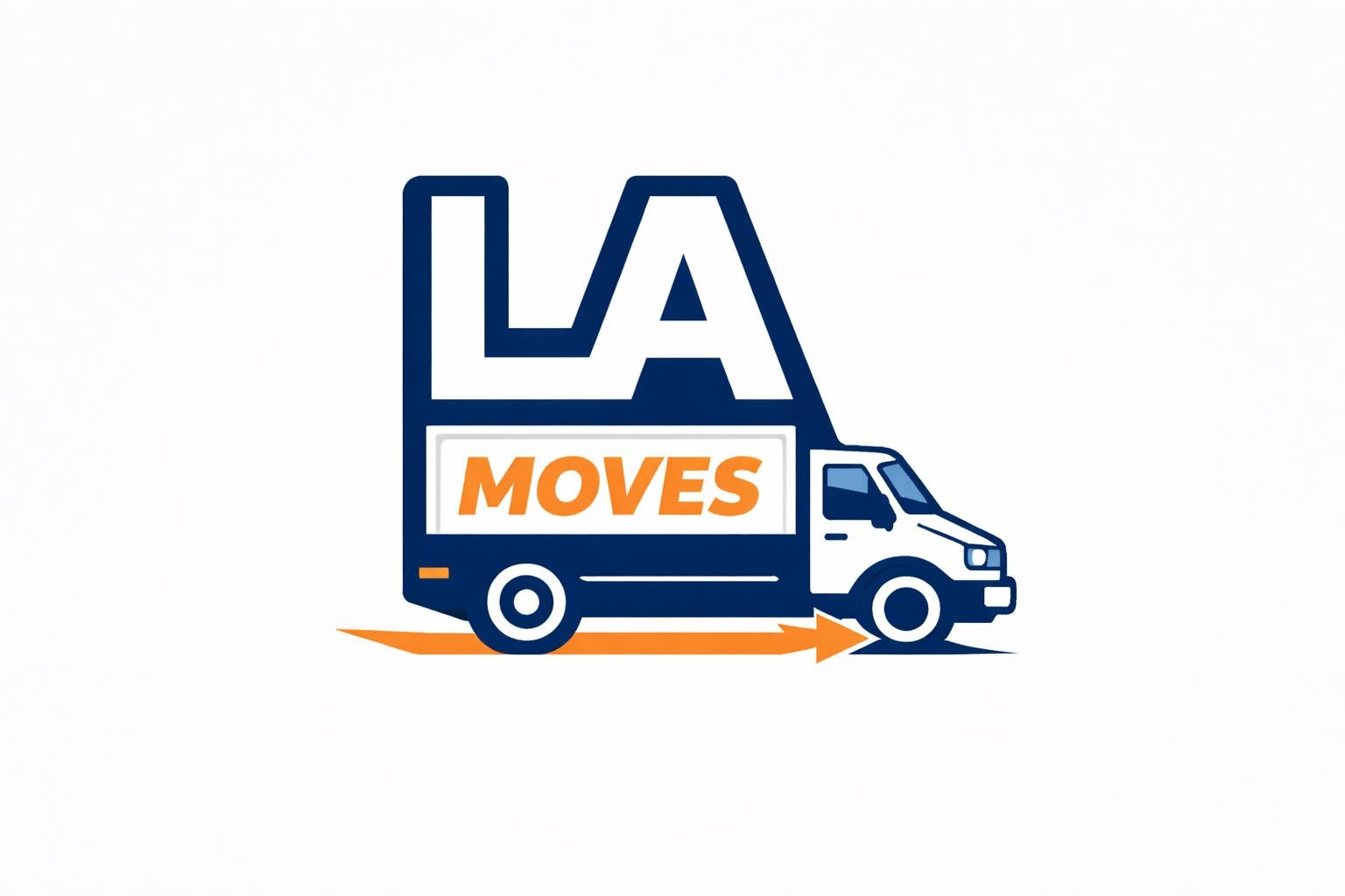 LA Moves removals and delivery logo